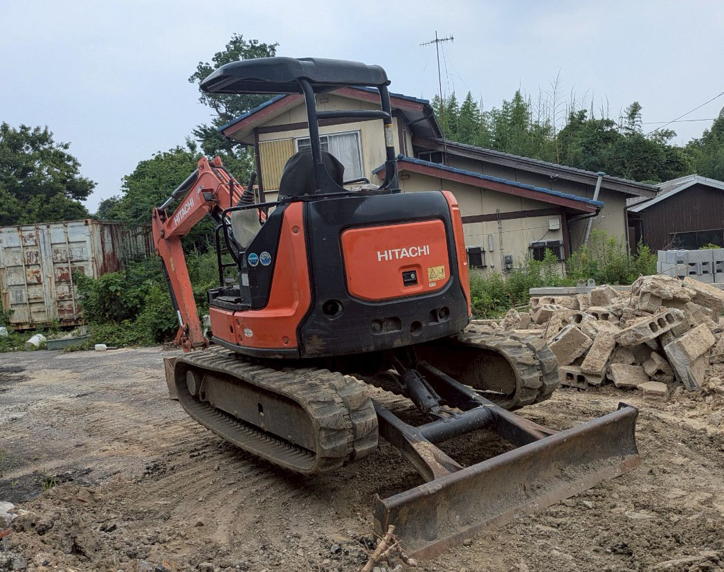 日立 油圧ショベル ZX40U-5Aの買取写真3